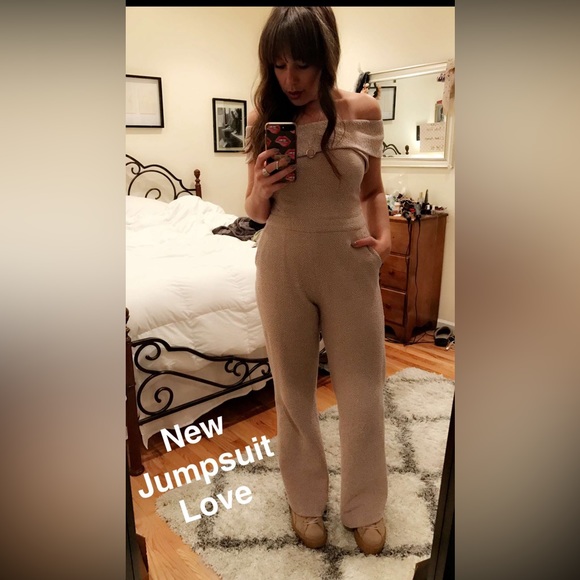 Wai Ming Off the Shoulder Jumpsuit. - Picture 8 of 8